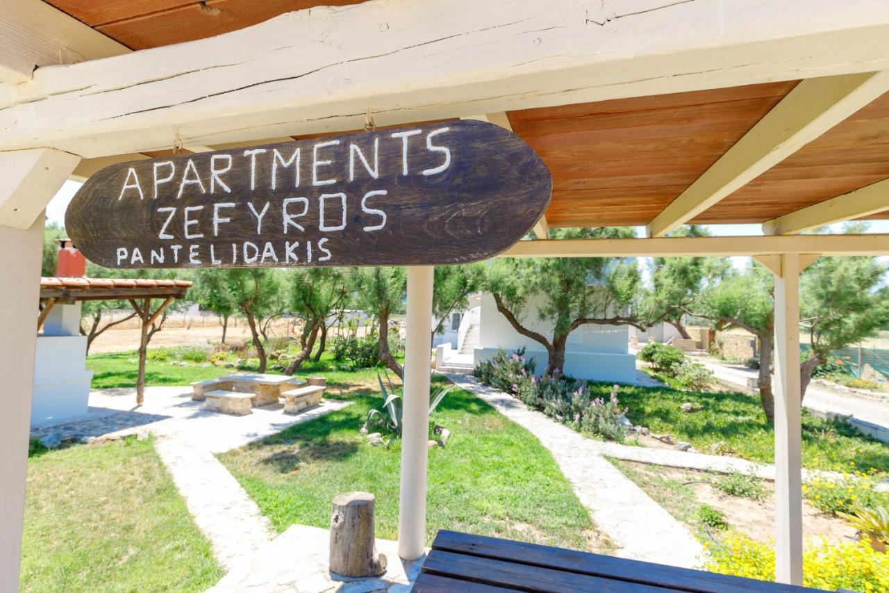 Zefyros Apartments And House Kíssamos Esterno foto